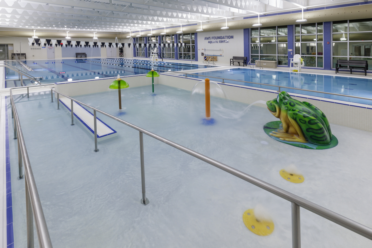 Children's indoor commercial pool.