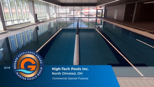 Bronze Excellence Award for special purpose commercial pools.