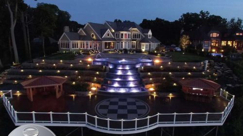 Silver award for pools with a vanishing edge.