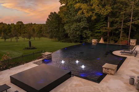 Negative Edge Pool and Spa