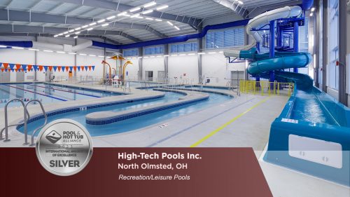 2023 silver award for recreation/leisure pools