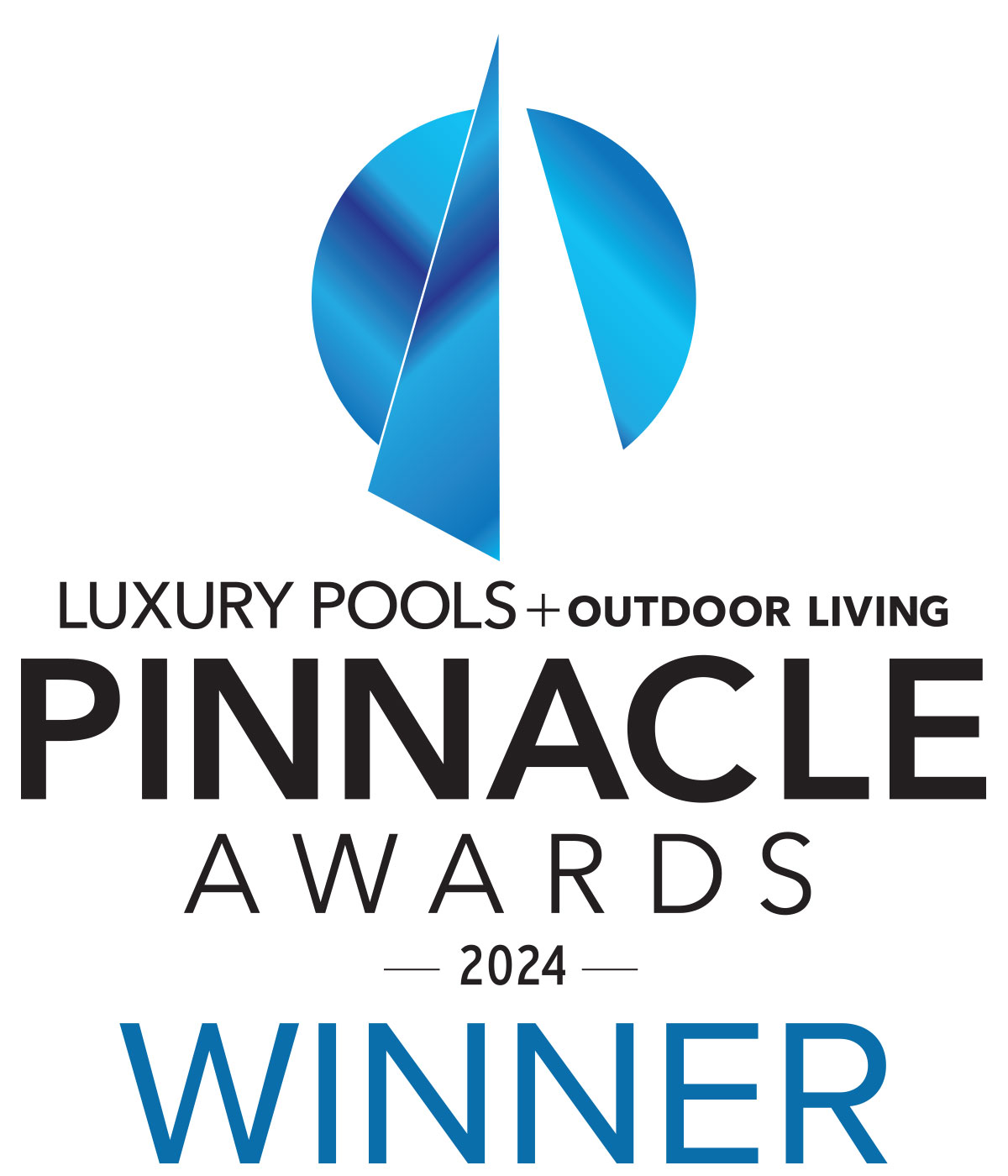 luxury pools and outdoor living pinnacle awards 2024 winner